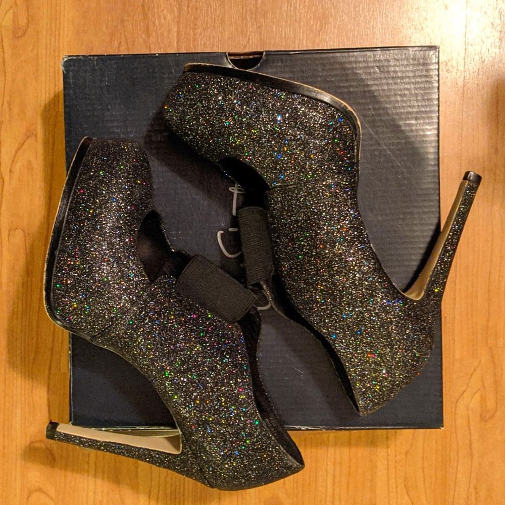 Sparkly High Heels